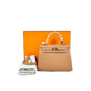 Hermes Kelly 25cm Bag Epsom Gold